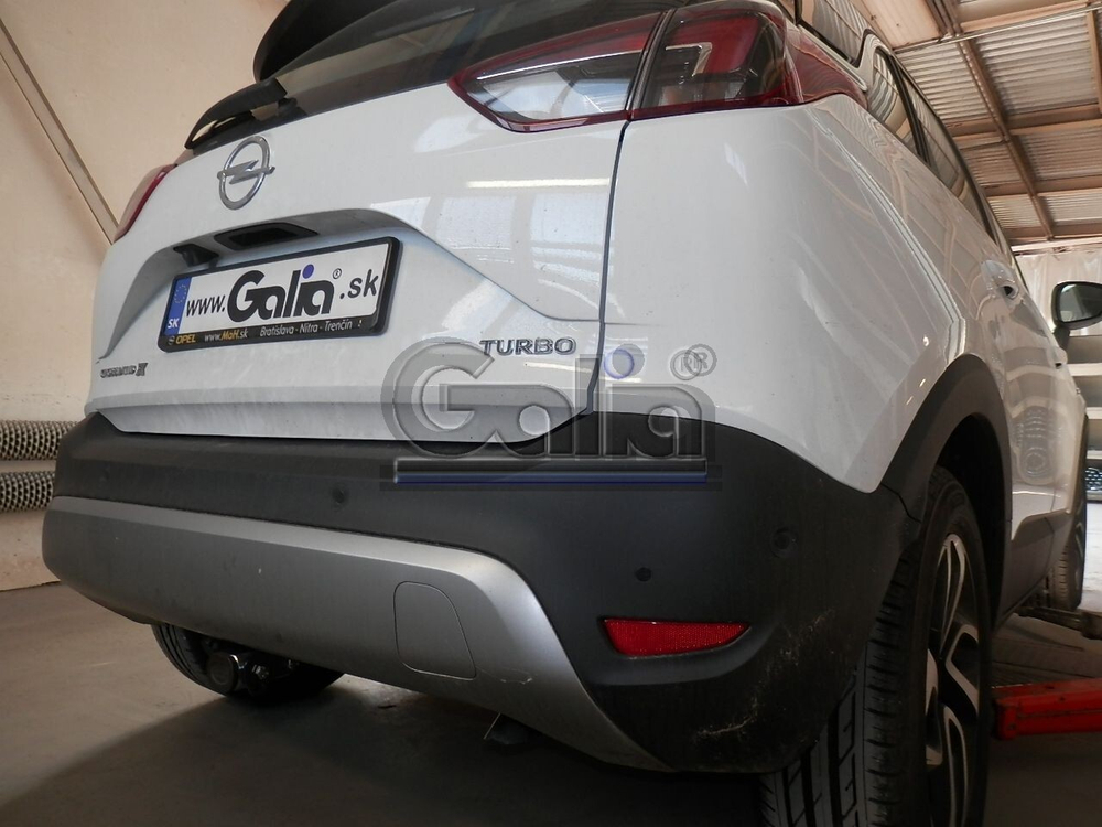 Фаркоп оцинкованный Galia O070C для OPEL Crossland X 2017-(паспорт и сертификат в комплекте)(без электрики)