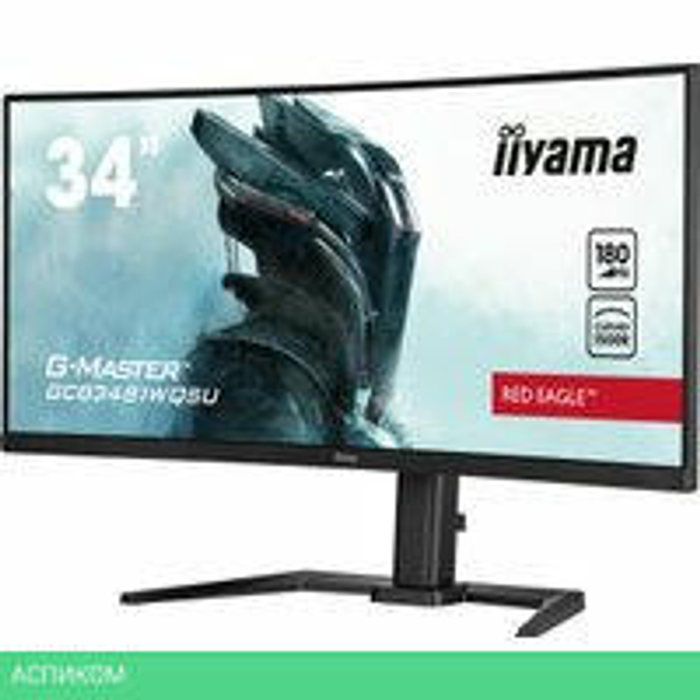 Игровой монитор Iiyama G-Master Red Eagle Curved GCB3481WQSU-B1