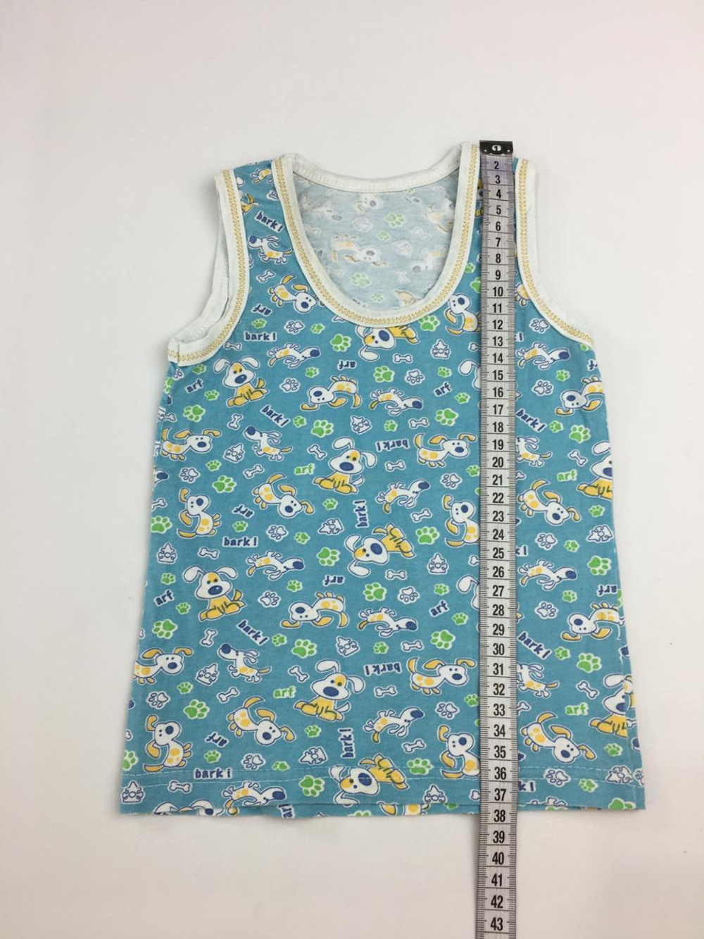 Майка  с собачками на 6-9 месяцев