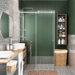 Душевой уголок WasserKRAFT Vils 56R10 120х100 стекло прозрачное/профиль серебро