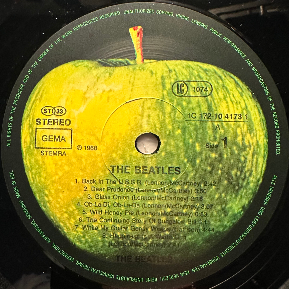 The Beatles ‎– The Beatles 2LP (Германия 1985г.)