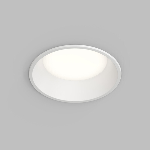 DK2451-WH Встраиваемый влагозащищенный светильник TRIM, 18 Вт LED 3000-4000-6500K, IP44, белый, алюминий, акрил