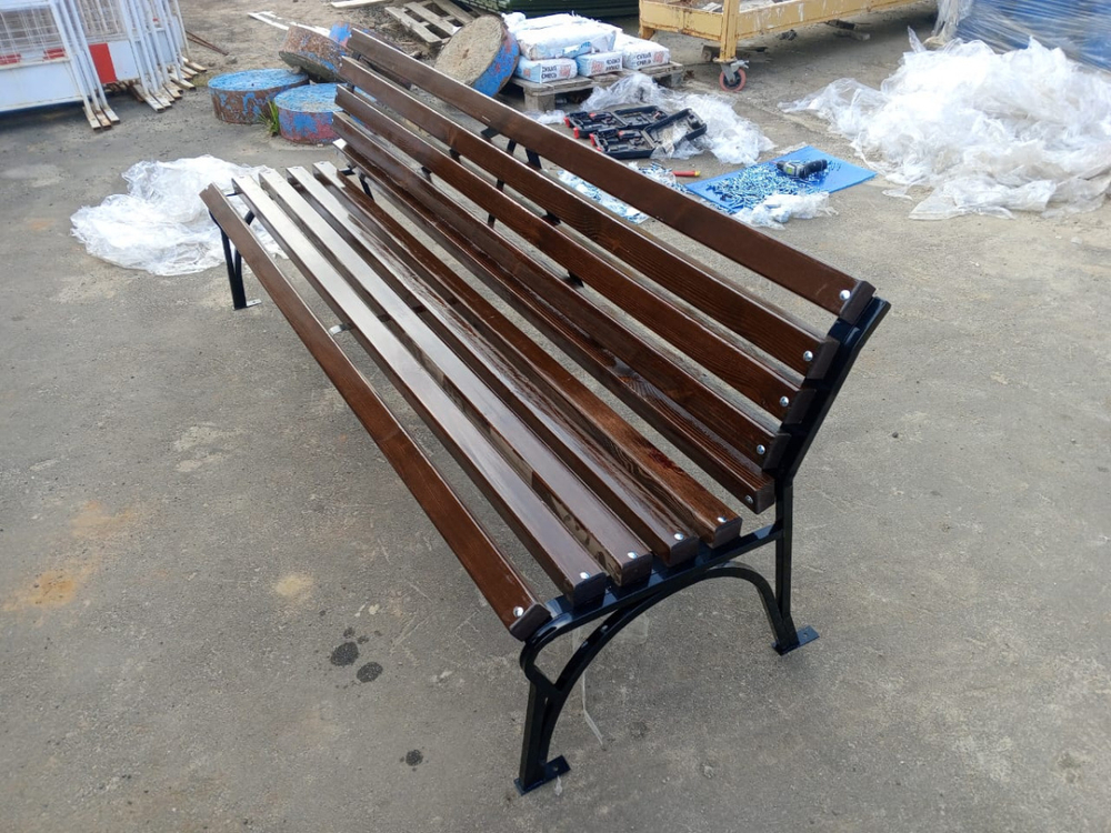 Скамейка "Классика без подлокотника" 1,5 м