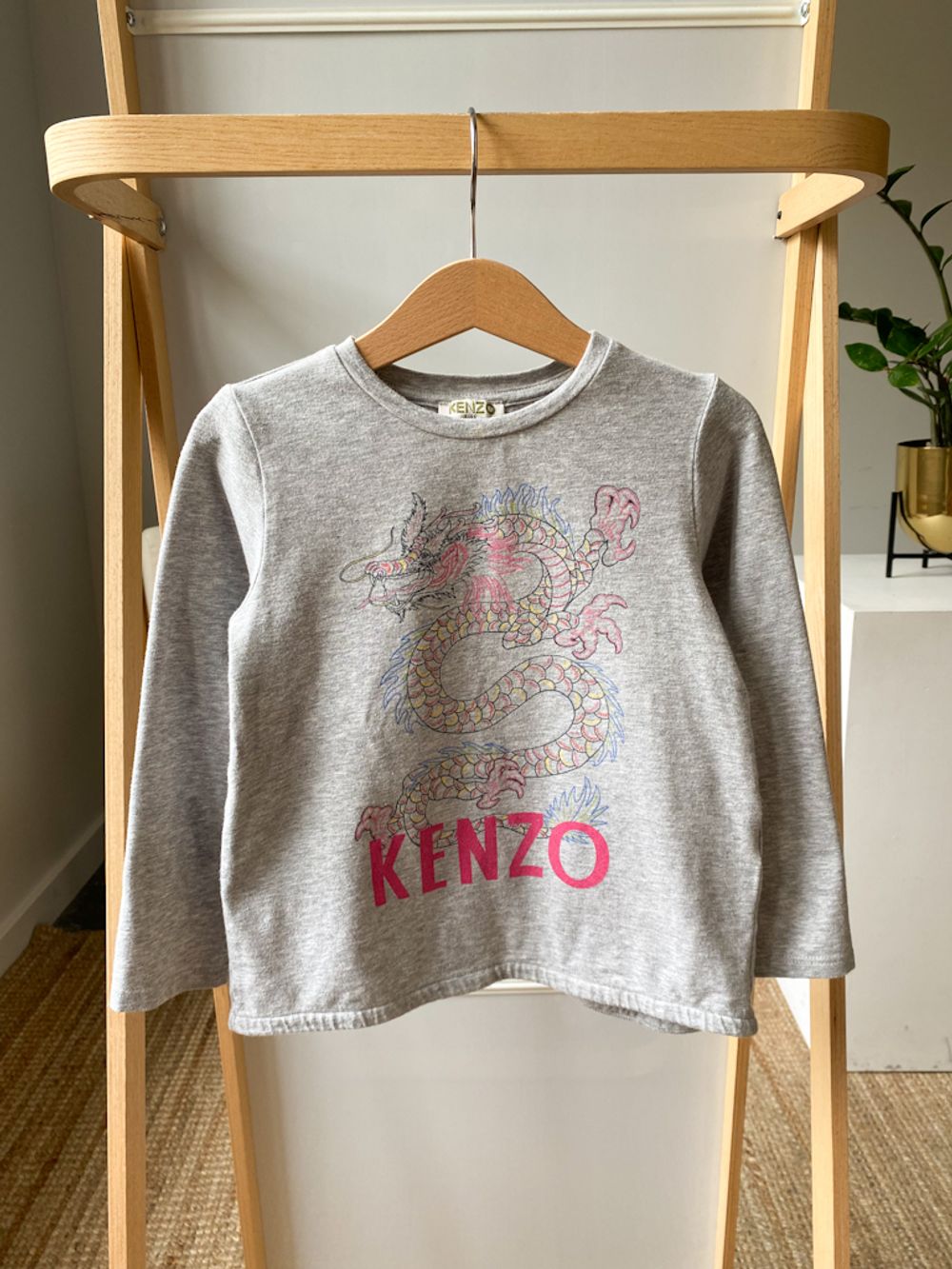 Хлопковый лонгслив Kenzo, 110