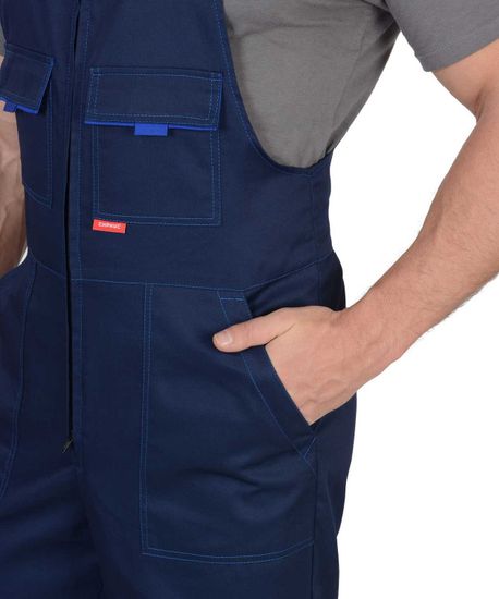 Костюм "Сириус-Навигатор" полукомбинезон (синий/василек)