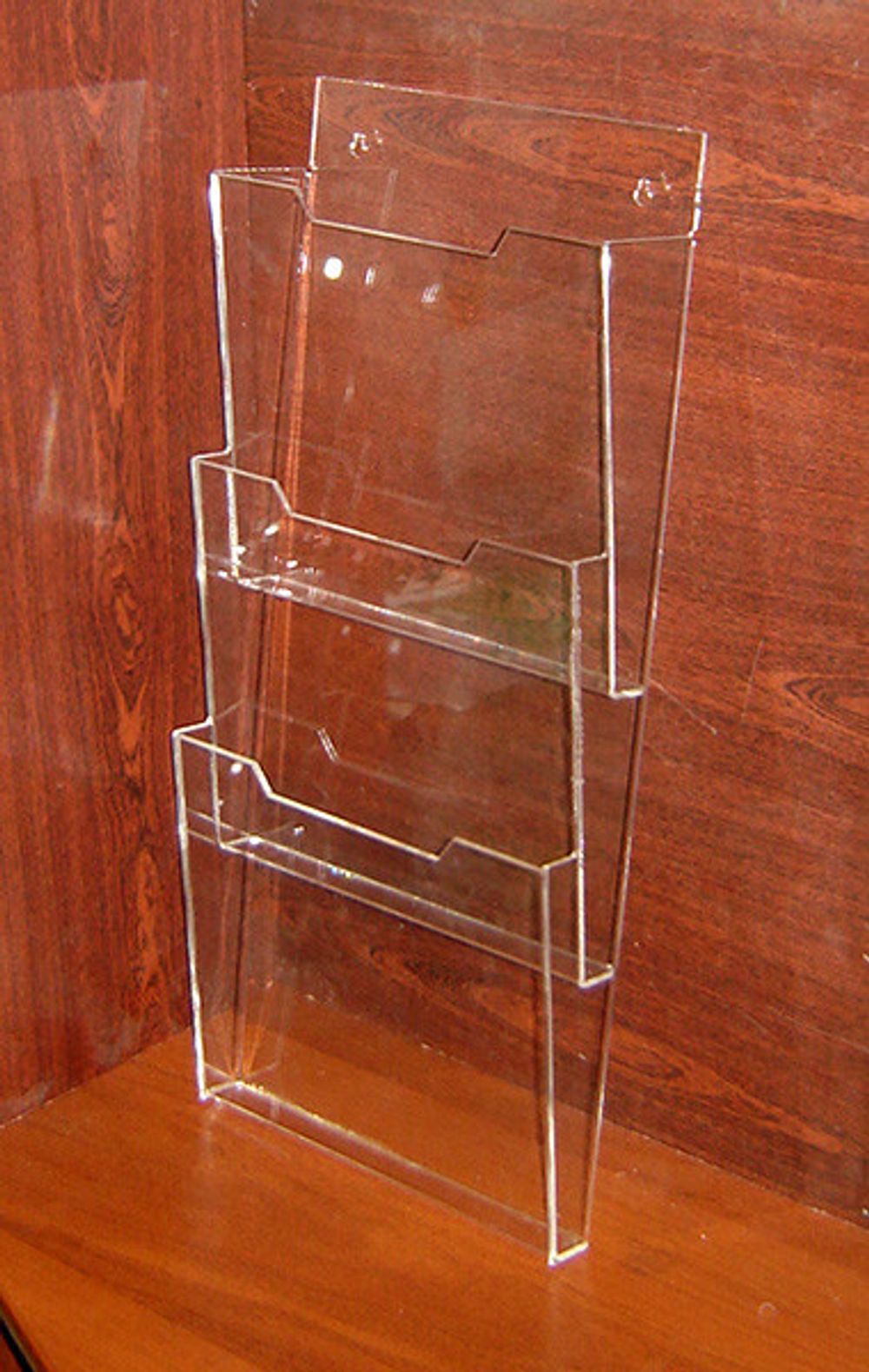 Карман буклетница А4 3-х яр вертикальный