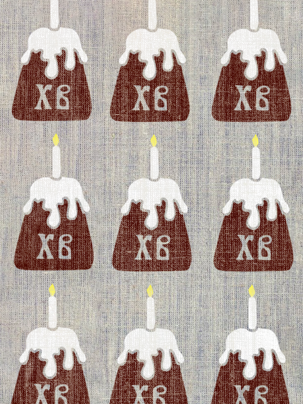 Деревянный штамп 407