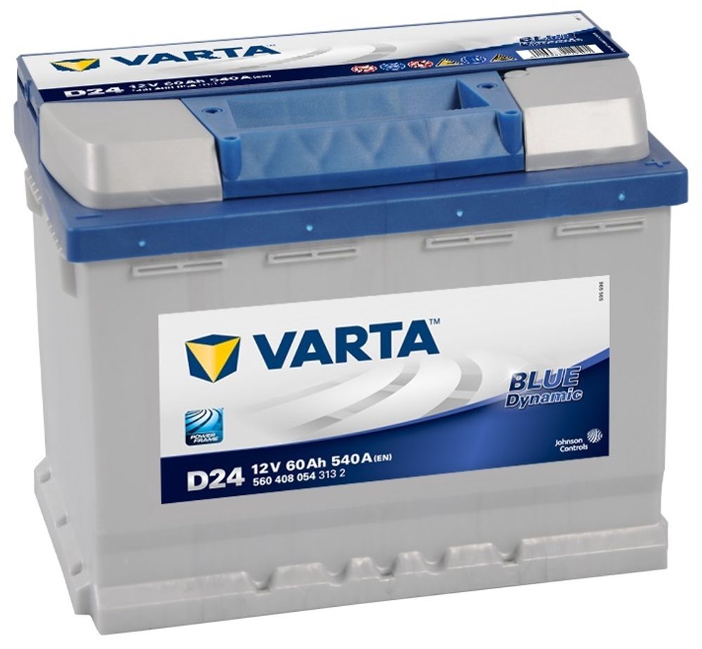 VARTA Blue Dynamic 6CT- 60 ( 560 408 / 560 409 ) аккумулятор