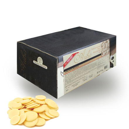 Шоколад ARIBA Bianco Белый 31% (Коробка 10 кг.)