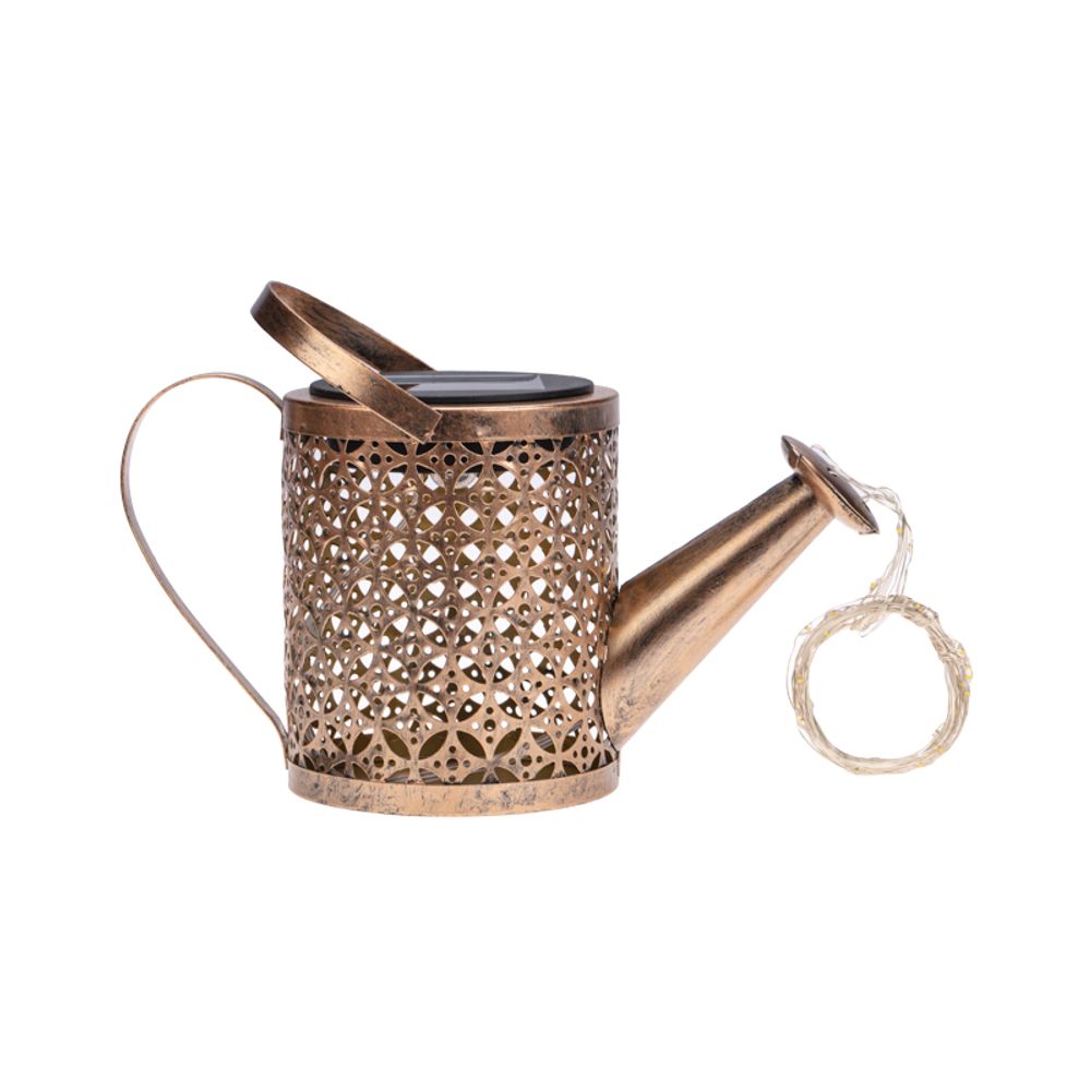 Светильник грунтовый Лейка, 3000К, встроенный аккумулятор, солнечная панель, коллекция Стамбул REXAN