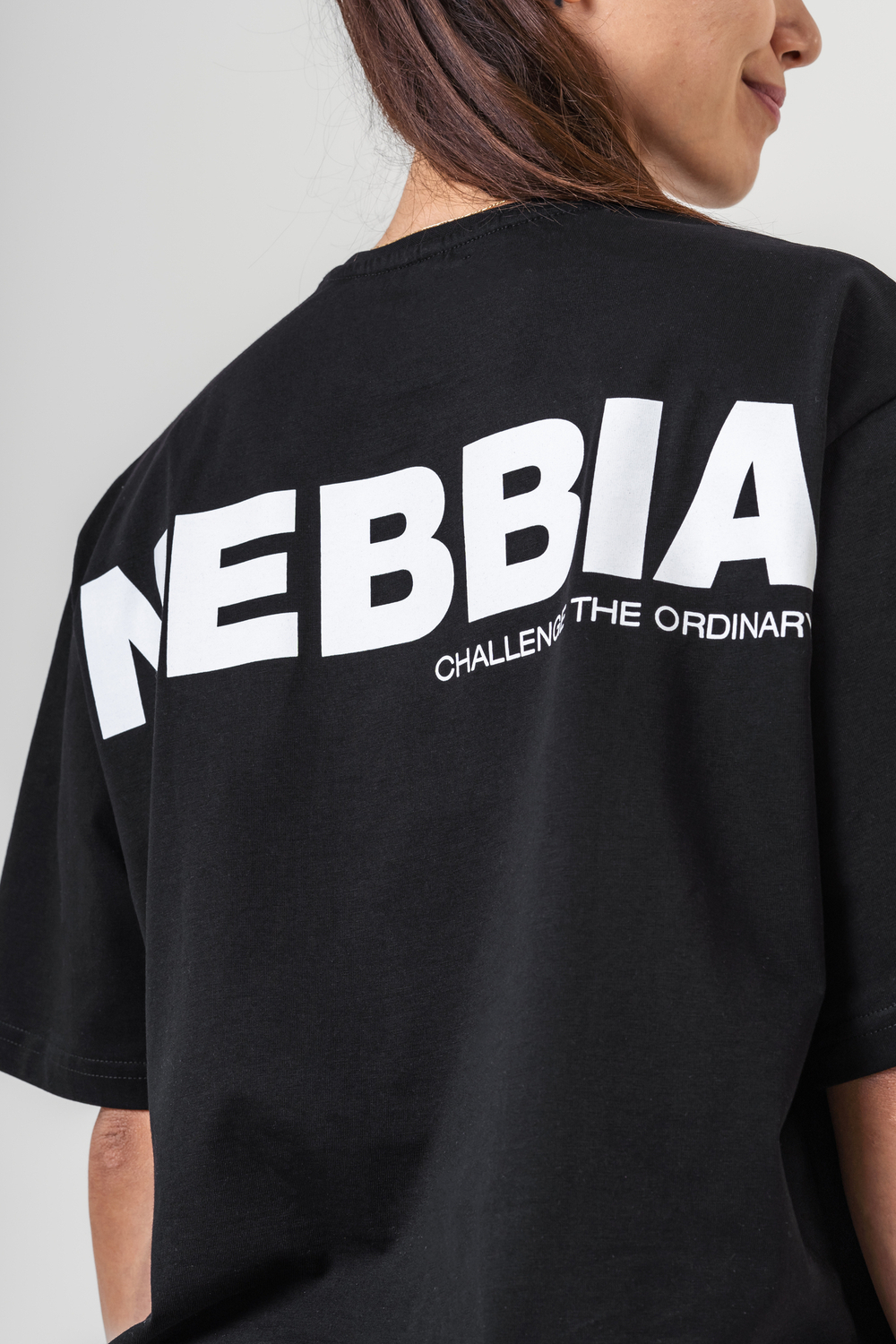 Футболка Oversized T-Shirt GYM ESSENTIALS 381 Черная