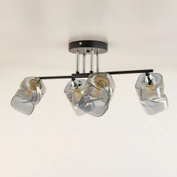 Citilux Клаус CL134145 Люстра потолочная Чёрная