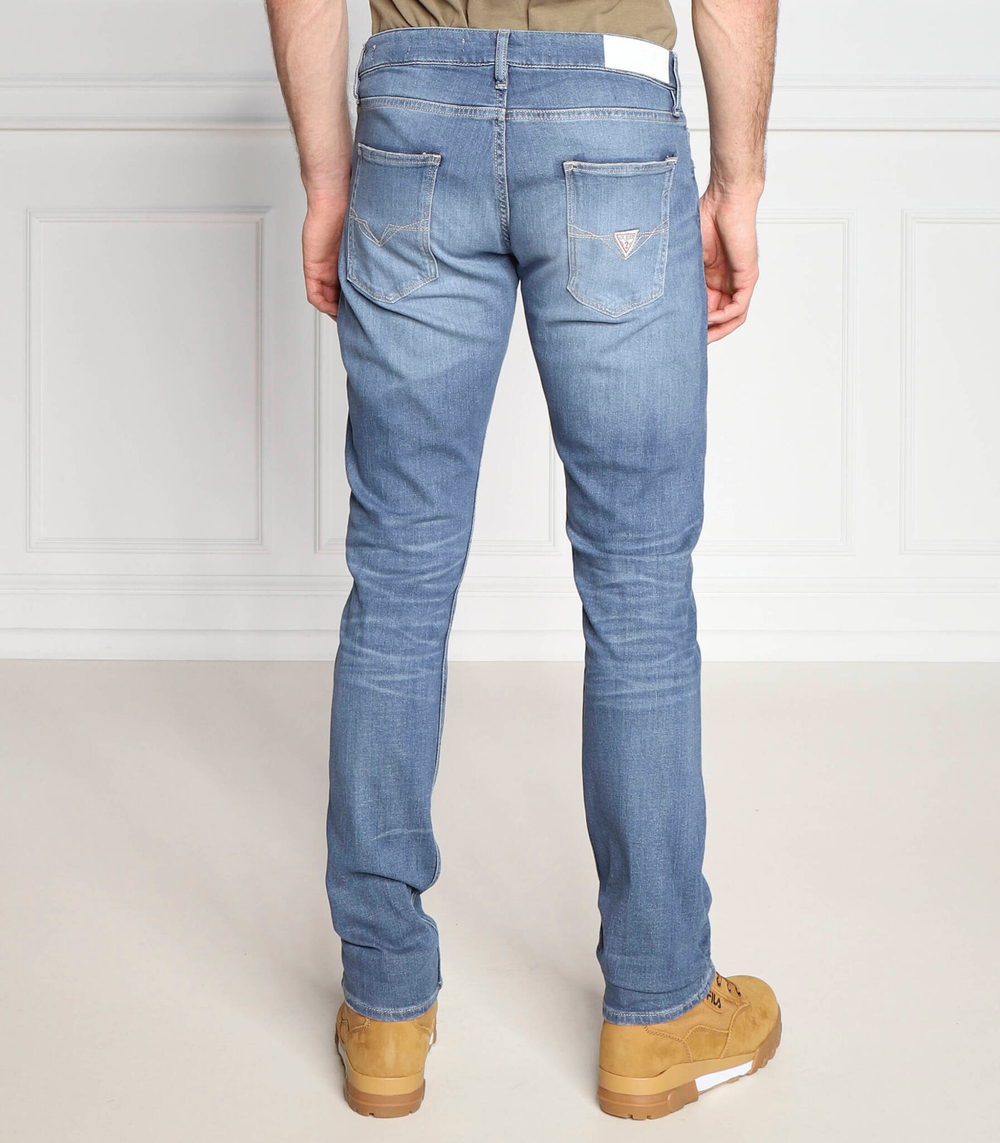 джинсы chris GUESS - голубой(M3RA27 D4WP1)