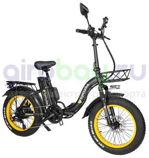 Электровелосипед Syccyba F11 Pro (48V/20Ah) - Жёлтый обод фото №8