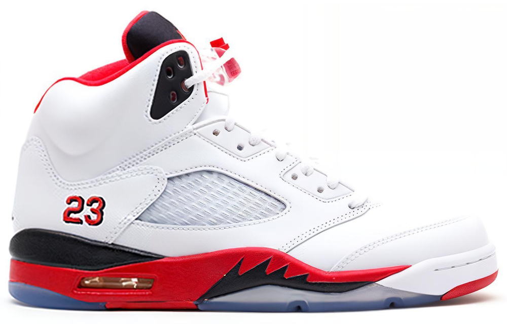 Кроссовки Jordan Air Jordan 5 Retro Fire Red Black Tongue (2013)