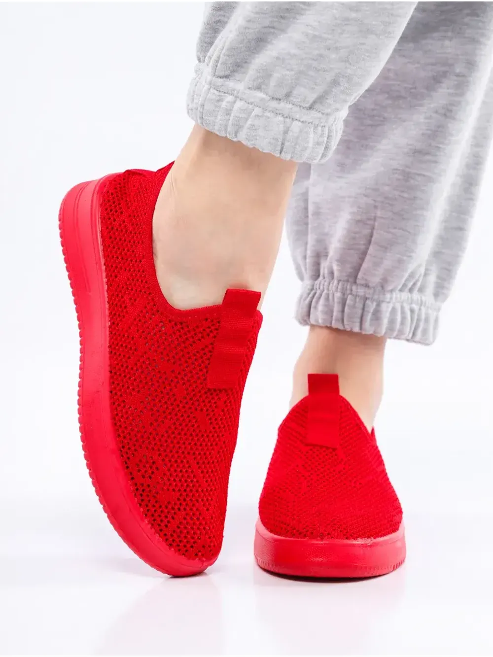 Слипоны летние текстильные