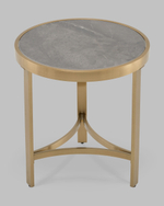 Журнальный столик Адриана 50*50 см серая керамика