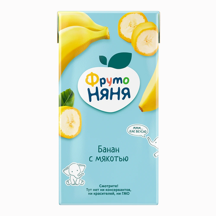Сок Фруто Няня Банан с мякотью 0,5 л