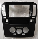 Магнитола для Nissan Tiida C11 2004-2013 (климат с круглым экранчиком, рамка черная) - Teyes LUX ONE 360 монитор 12.3" 2K QLED на Android 10, 6Гб+128Гб, CarPlay, 4G SIM-слот, 4 камеры в комплекте