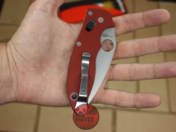 Нож Spyderco Manix 2 Бургунди SW C95GP2 BRGSW