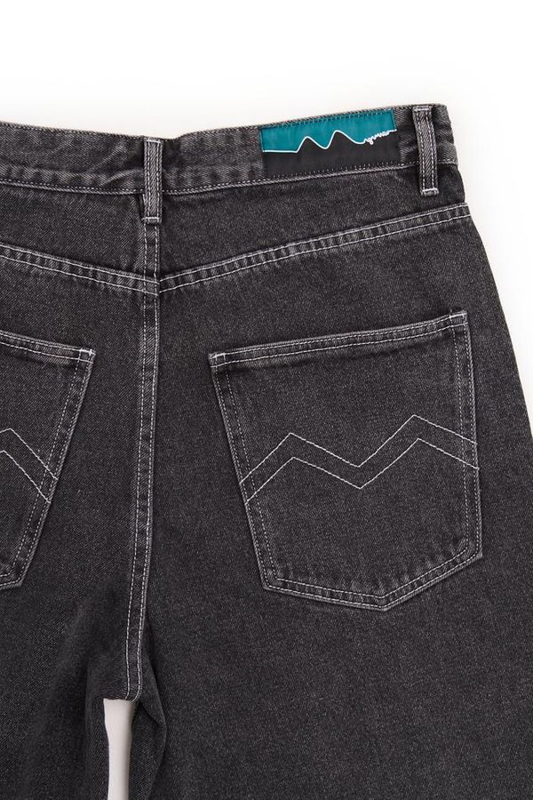 Шорты Bigger M black washed черные - фото 5