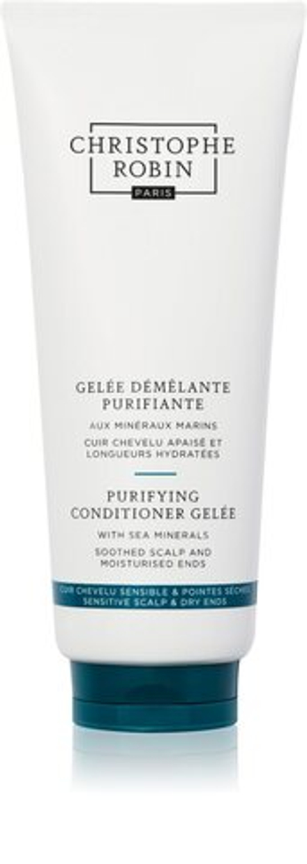Christophe Robin Purifying Conditioner Gelee with Sea Minerals - гель-кондиционер для легкого распутывания волос /   200  ml  / GTIN 5056379590562