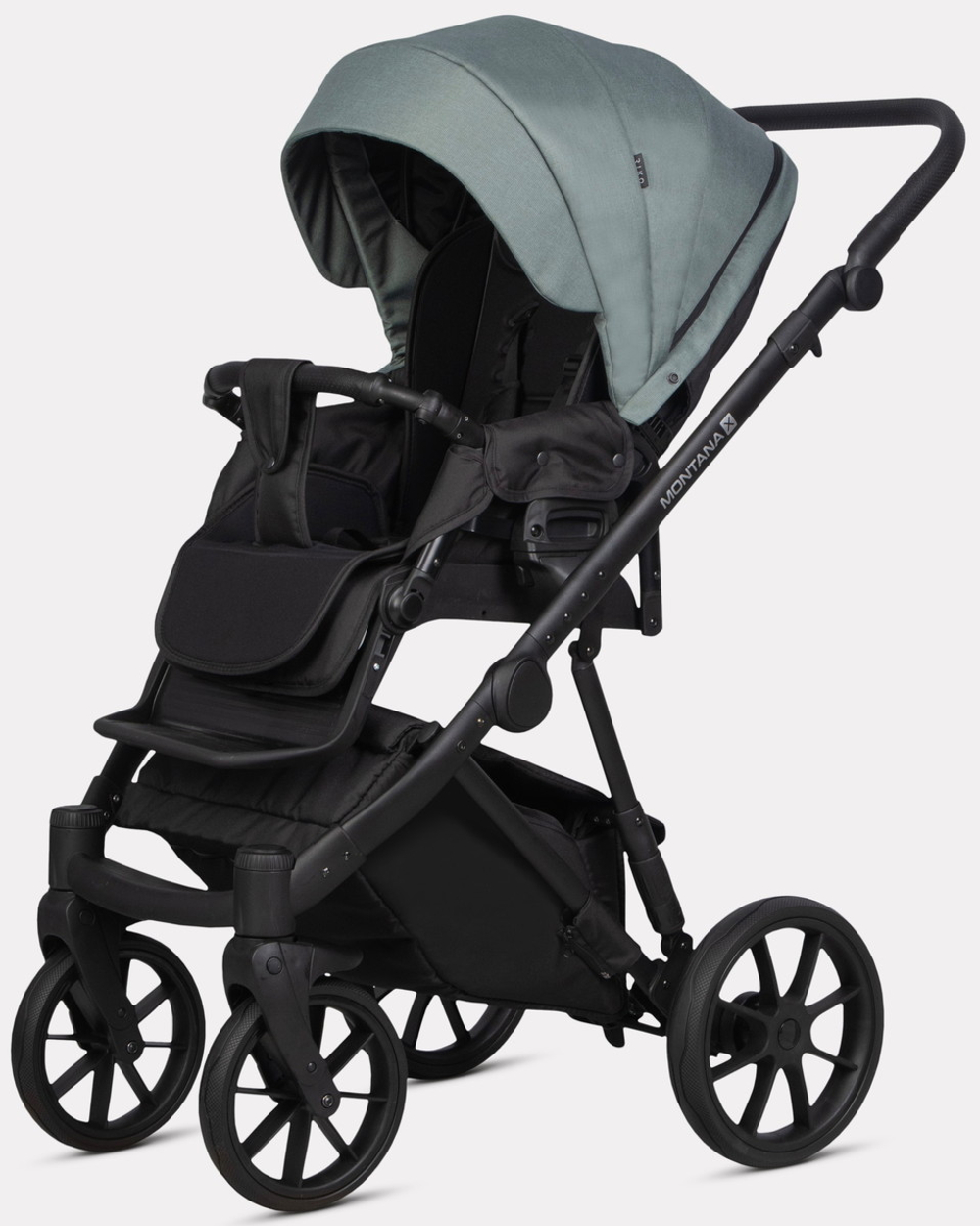 Детская коляска Riko Basic Montana Plus X 2 в 1 41 Green (зеленый)