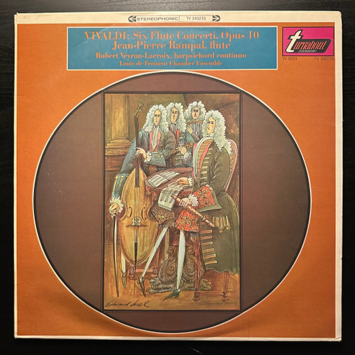 Вивальди- Шесть концертов для флейты (Англия 1966г.)