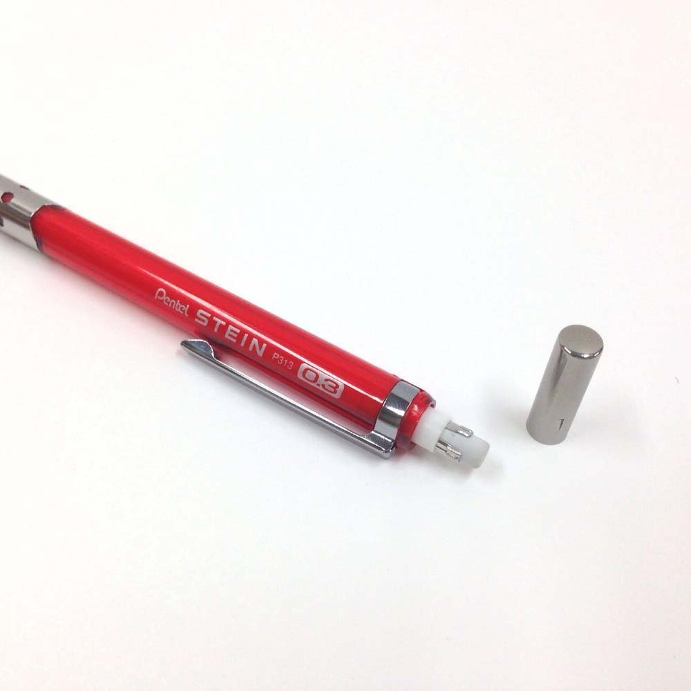 Pentel Stein P313-CB - купить механический карандаш 0,3 мм с доставкой по Москве, СПб и РФ