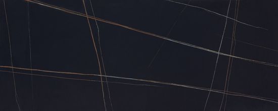 Стол "СТРОНГ" 160-240, керамика Black gold матовая, опоры черный муар