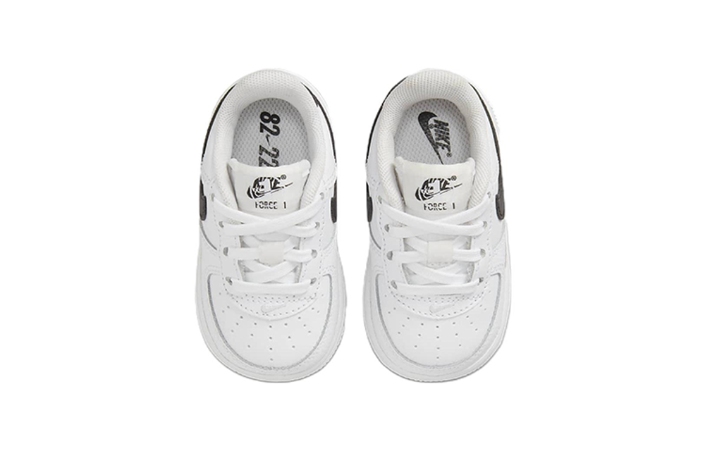 Baby Nike Air Force 1 SE casual non-slip wear-resistant lightweight low-top sneakers white