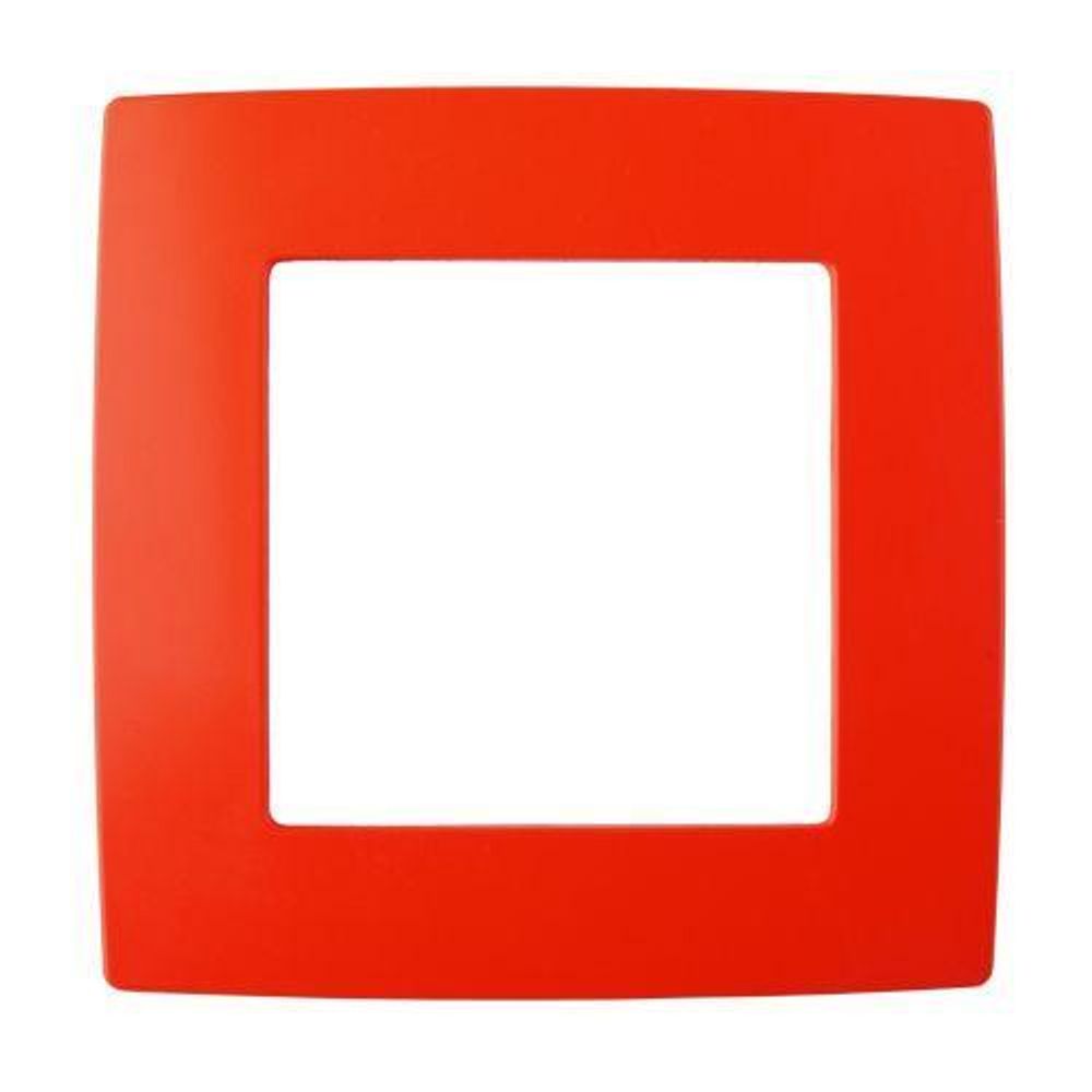 Рамка 1-м 12-5001-23 красн. ЭРА Б0019388 Рамка 1-м 12-5001-23 красн. ЭРА Б0019388