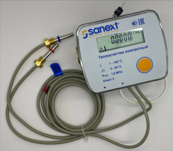 Теплосчетчик SANEXT Механический Mono RM Ду 15 мм, 0,6 м3/ч универсальный (5850-К), шт