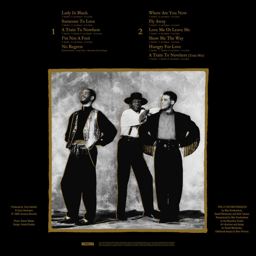 LP: Bad Boys Blue – «The Fifth» (1989/2024) [Gold Vinyl]