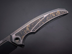 Складной нож Espada [Tmax DLC CrystalTi Gold Carbon]