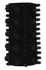 Набор из 7 черных насадок PENIS SLEEVES SET (Цвет: черный)