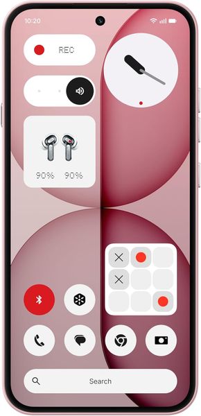 Смартфон Nothing phone (4a) 12/256 ГБ, Dual nano SIM, Розовый | Pink