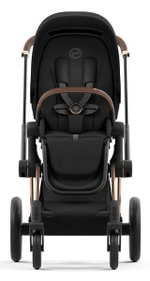 Коляска Cybex Priam IV Rosegold complete Cloud G Moon Black Plus Base G 3 в 1 Sepia Black