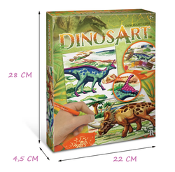Детский набор для творчества Картина по номерам из страз, серия Dino
