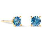 Серьги Coeur de Lion Blue-Gold 0207/21-0716