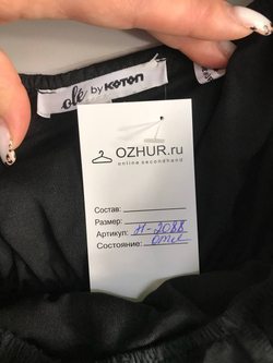 Топ Koton игривый, маркировка 34, визуально на 40 размер