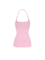 pink halter top