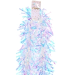 Мишура 2м 15см «Голограмма волна», Перламутр