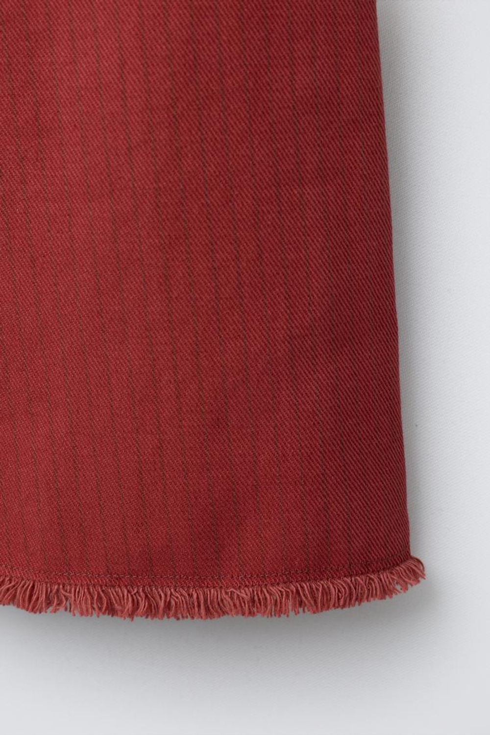 ZARA ДЖИНСЫ FLARE В ПОЛОСКУ, КРАСНЫЙ