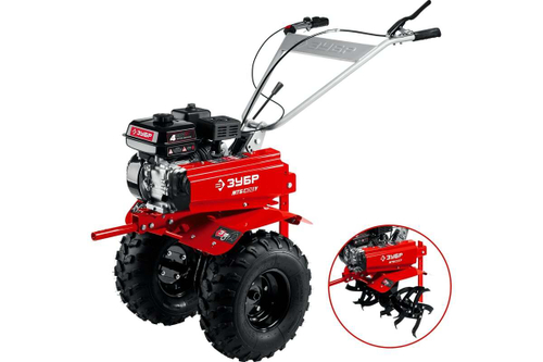 Бензиновый мотоблок с понижающей передачей ЗУБР МТБ-400 У