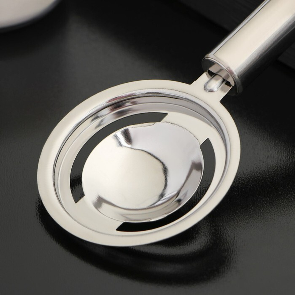 Сепаратор для яиц, нержавеющая сталь, цвет хромированный