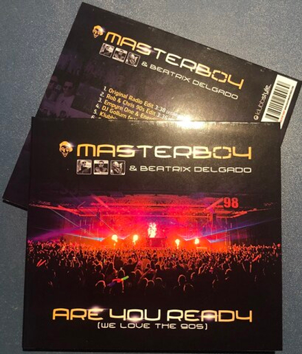 CD: Masterboy & Beatrix Delgado – Are You Ready (We Love The 90s)