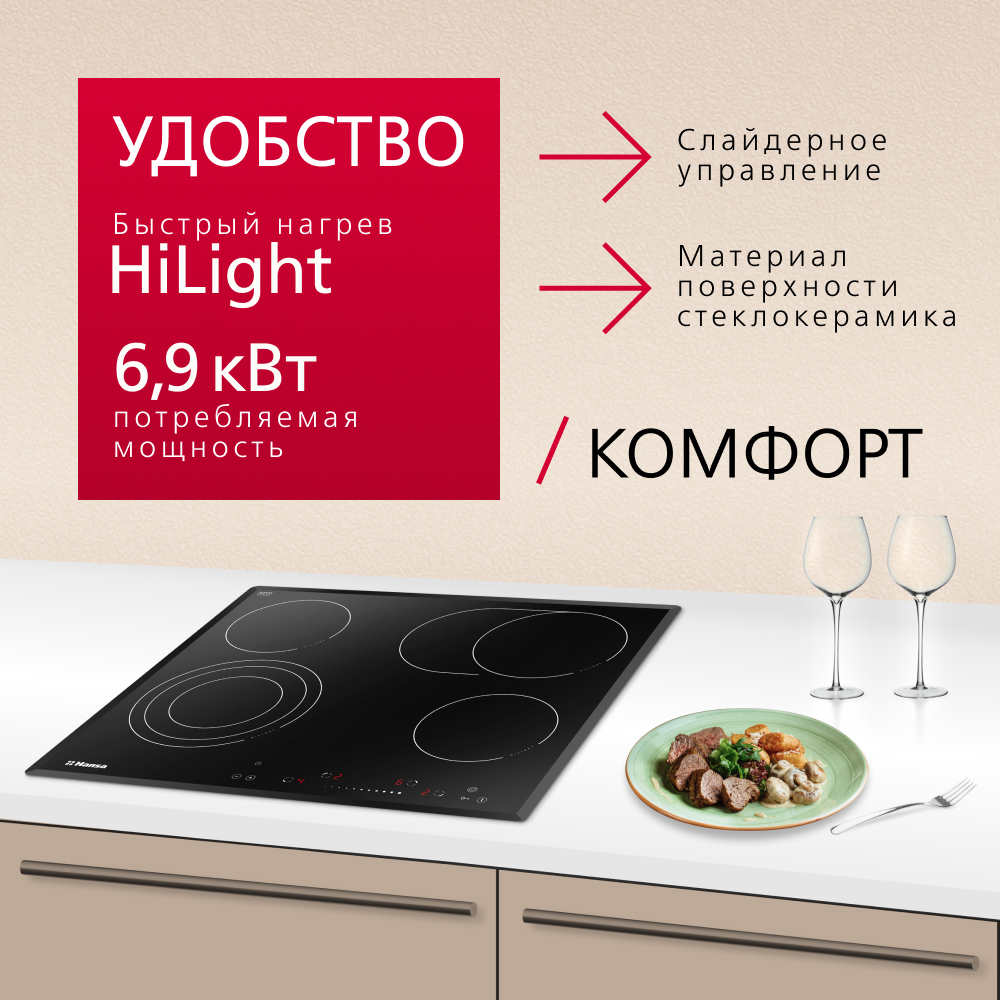 Электрическая панель Hansa BHC66906