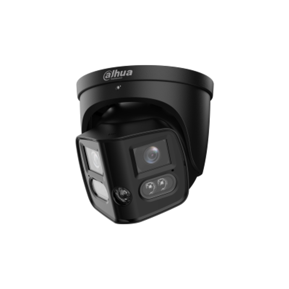 DH-IPC-PDW31259P-A180-E2-AS-PV-0280B Уличная купольная IP-видеокамера с ИИ и активным сдерживанием