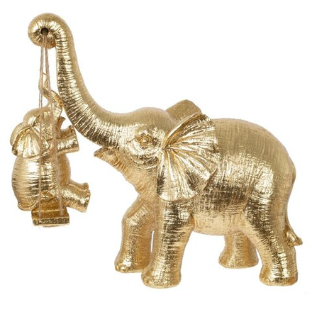 GAEM Фигурка декоративная "Слоны", L23 W9,5 H21,5 см